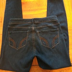 Hollester Dark Blue Jeans